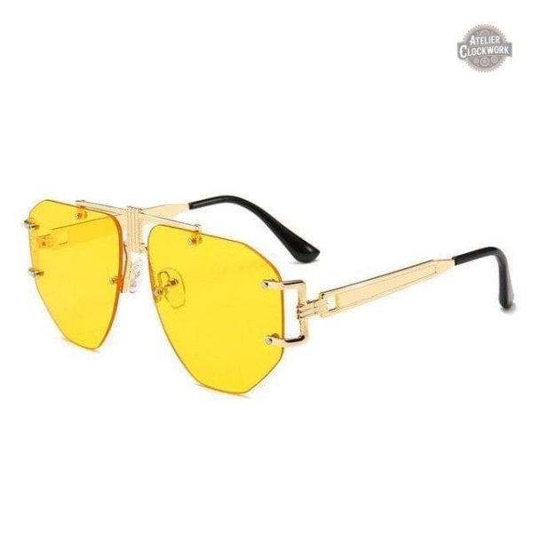 Lunettes rétro Steampunk, modèle Philéas Fogg distinctif