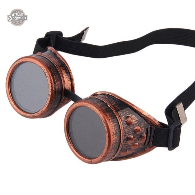 Lunettes de Soleil Rondes - Steampunk Style