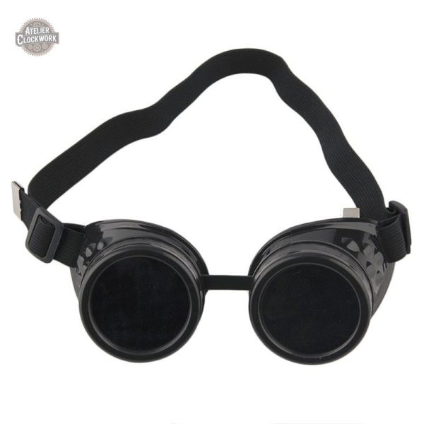 Lunettes steampunk avec verre teinté
