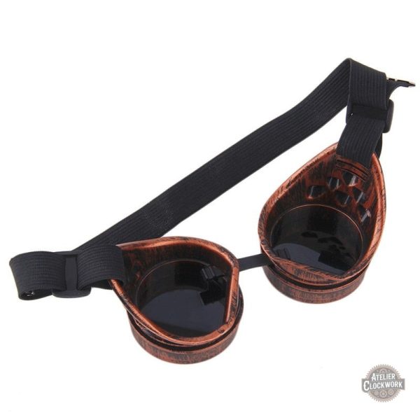 Lunettes rondes pour un look steampunk audacieux