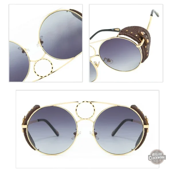 Design créatif des lunettes Mona Lisa pour femme