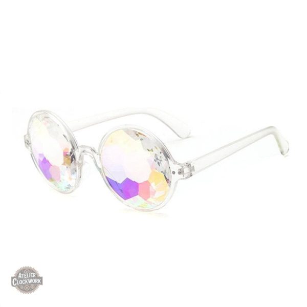 Lunette aux couleurs vibrantes et design vintage