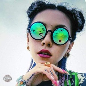 Accessoire Steampunk original, Lunette Kaléidoscope