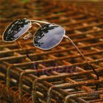 Lunettes au look original et rétro