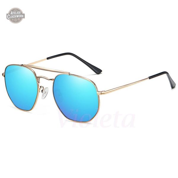 Lunettes tendance avec flair steampunk