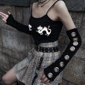 Gants tendance Harajuku, fusion de culture et mode alternative