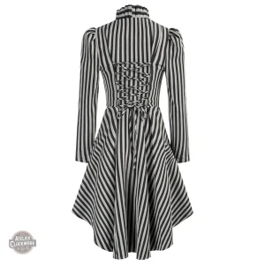 Manteau à rayures pour un look steampunk
