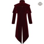Manteau aristocratique au style vintage