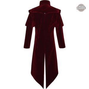Manteau aristocratique au style vintage