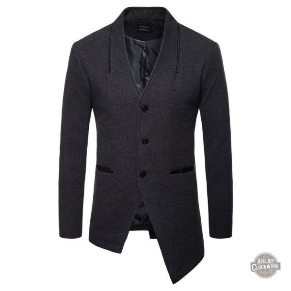Style steampunk pour homme avec ce manteau
