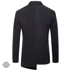 Veste steampunk avec design asymétrique