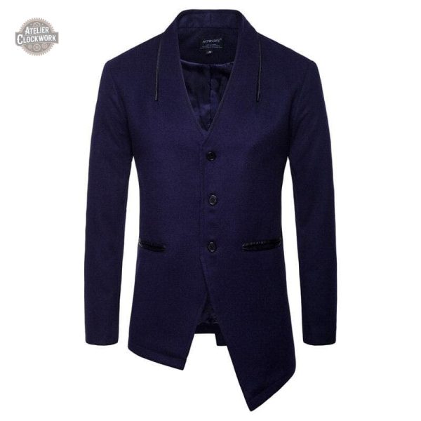 Manteau homme style steampunk élégant