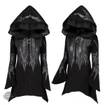 Manteau gothique Dahlia Nocturne pour femme