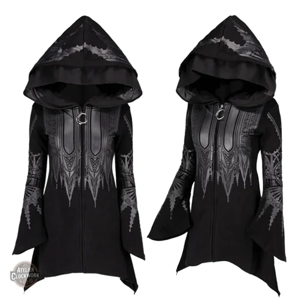 manteau-dahlia-nocturne-gothique-1 Manteau gothique Dahlia Nocturne pour femme