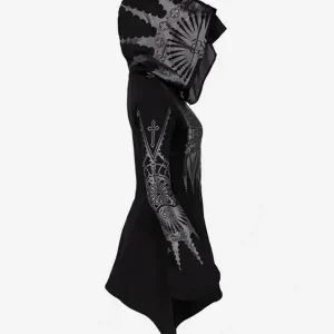 Manteau steampunk élégant alliant passé et futur