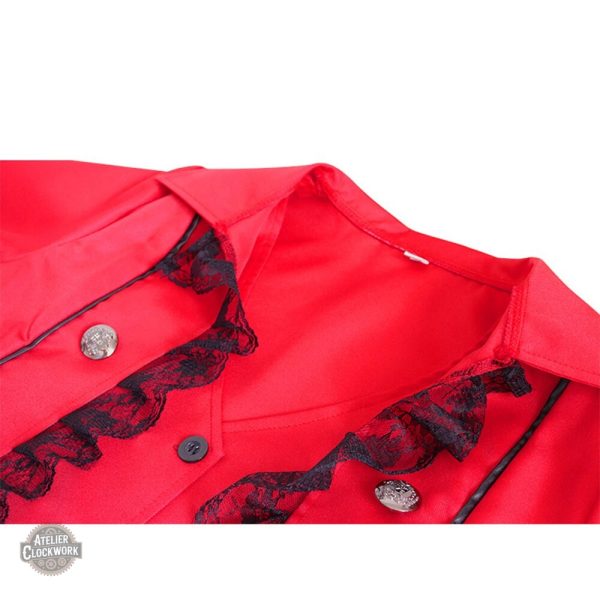 Manteau femme avec détails vintage