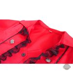 Manteau vintage à l'esthétique rétro