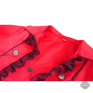 Manteau vintage à l'esthétique rétro