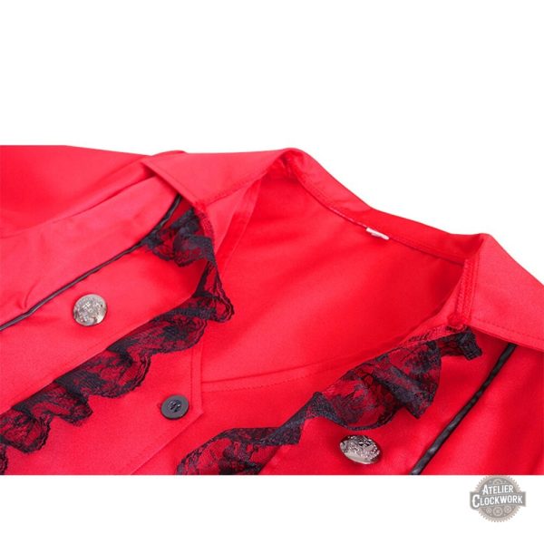 Manteau vintage à l'esthétique rétro