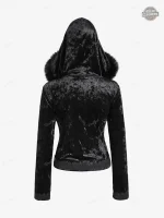 Vêtement gothique à capuche pour un style audacieux