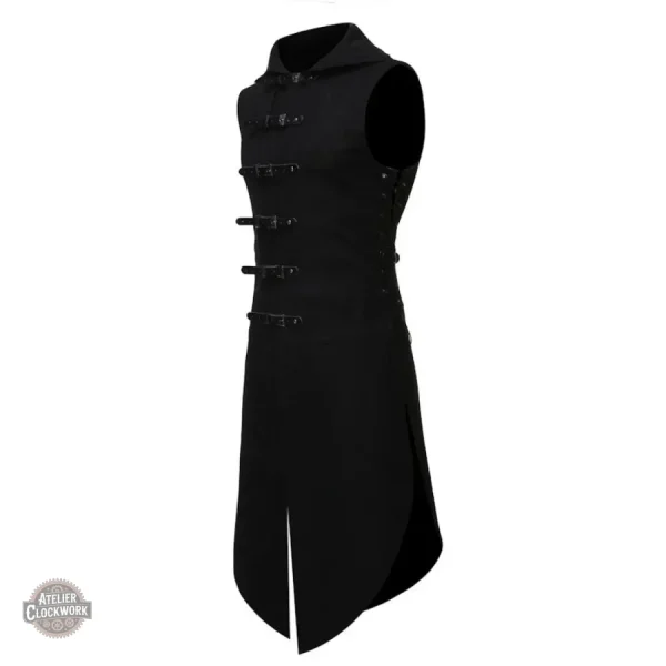 Manteau Steampunk pour hommes au style gothique