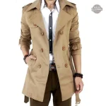 Manteau trench coat style britannique