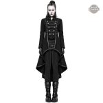 Manteau Long Vintage Martial pour femme Steampunk