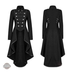 Manteau Vintage Martial, style Steampunk