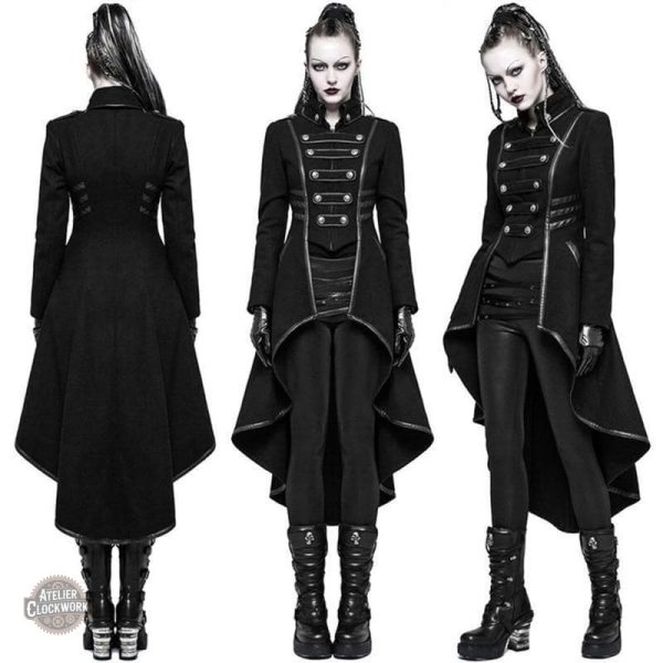Manteau Femme Vintage, inspiration Steampunk