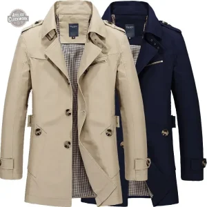Manteau steampunk élégant en style britannique