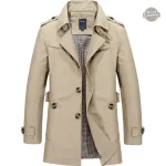 Veste longue inspirée des redingotes traditionnelles