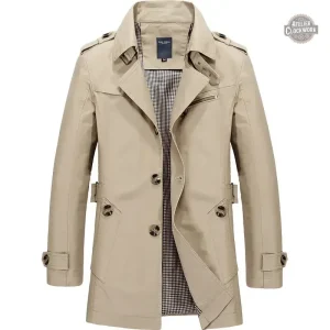 Veste longue inspirée des redingotes traditionnelles