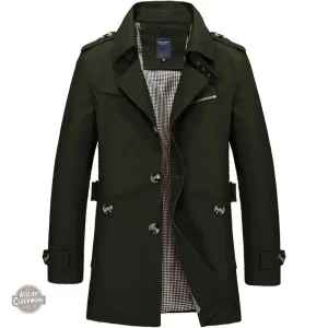 Manteau Anglais avec design vintage pour homme