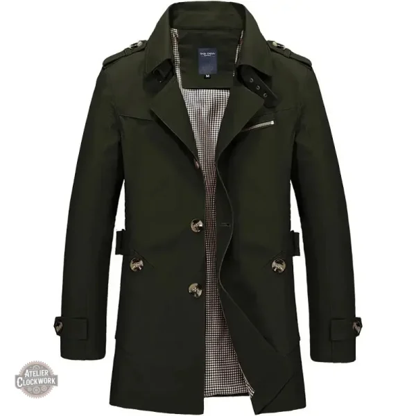 Manteau Anglais avec design vintage pour homme