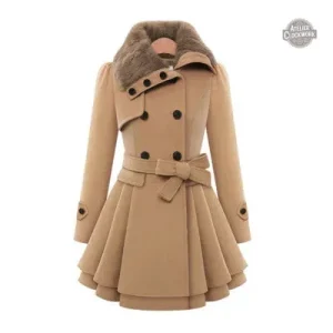 Manteau steampunk élégant pour femme
