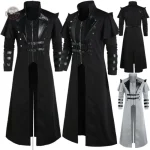 Manteau gothique steampunk pour homme