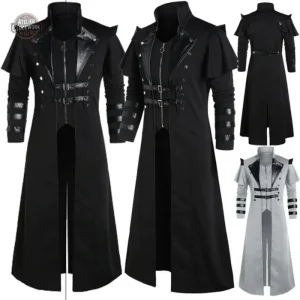 Manteau gothique steampunk pour homme