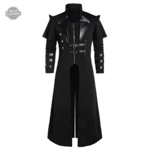 Manteau médiéval steampunk homme élégant