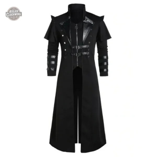 Manteau médiéval steampunk homme élégant