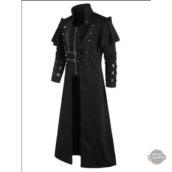 Manteau homme inspiré du style gothique