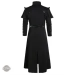 Manteau homme gothique avec détails steampunk