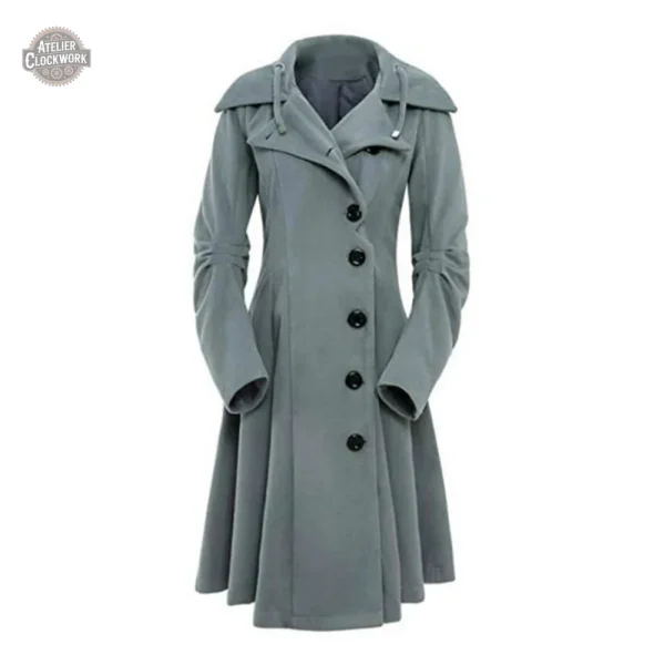 Manteau femme au style historique revisité