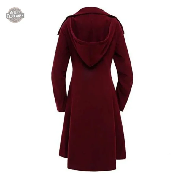 Manteau victorien avec détails uniques