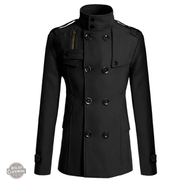 Manteau long inspiré de l'époque victorienne