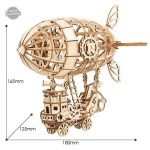 Dirigeable en kit pour décoration Steampunk