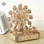 Boite à musique DIY Grande Roue, décor steampunk