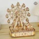 Design unique de la Grande Roue en boîte à musique