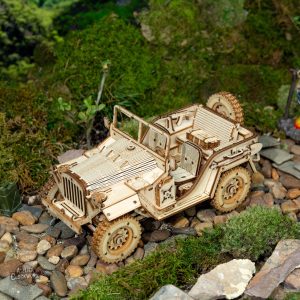 Modèle réduit Jeep en kit pour passionnés de steampunk