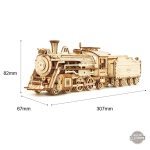 Création artistique steampunk : locomotive à construire