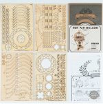 Artisanat steampunk : maquette de montgolfière